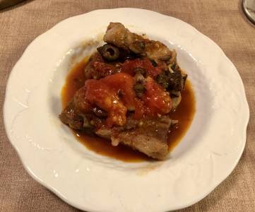 スペアリブのトマト煮