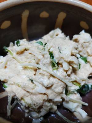 切干大根の卵たっぷりサラダ