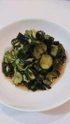 きゅうりの酢の物