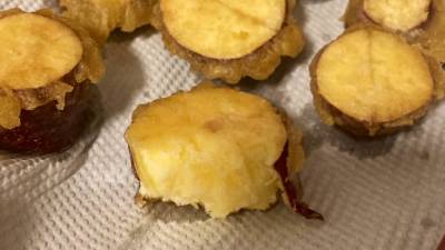 さつまいもの天ぷら