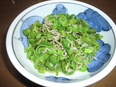 じゃこピーマン