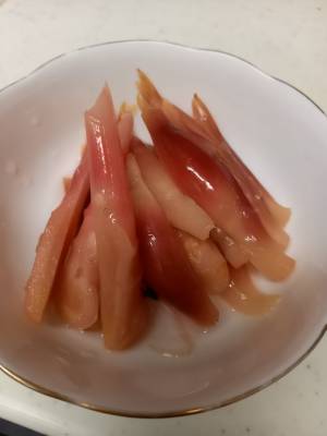 みょうがの甘酢漬け