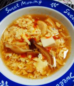 豆腐の酸辣湯(サンラータン)