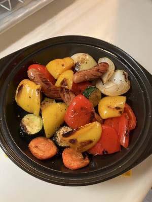 オーブンでバーベキュー