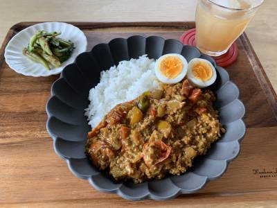 さばのキーマカレー