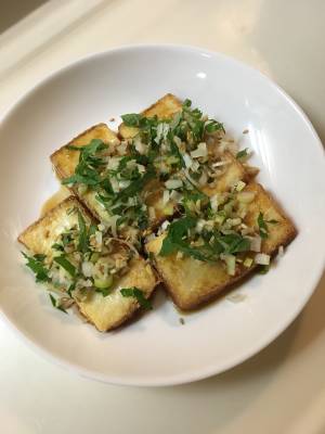 豆腐の照り焼き