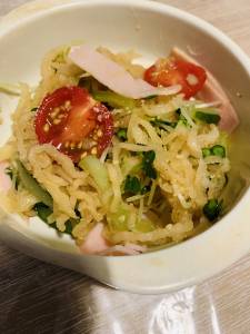 切り干し大根のサラダ