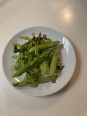 オクラのカレー炒め