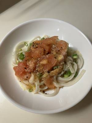 無点火トマトうどん