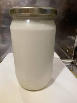 荻野さんの自家製ヨーグルト