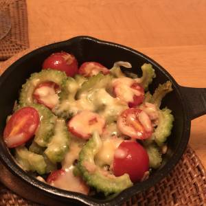 ゴーヤーのチーズ焼き