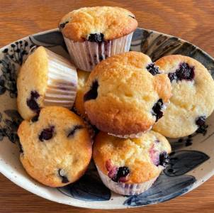 ベリーのマフィン