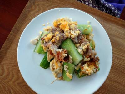 きゅうりチャンプルー