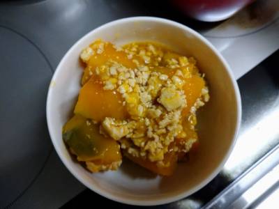 かぼちゃのそぼろ煮