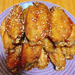 鶏手羽の甘辛揚げ