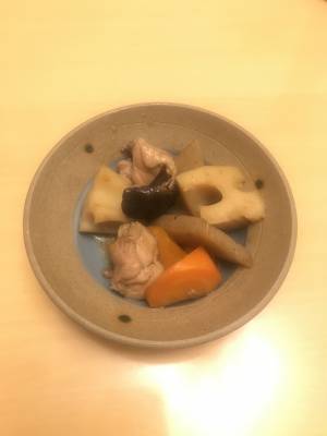 フライパン筑前煮