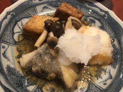 たらと厚揚げのおろし煮