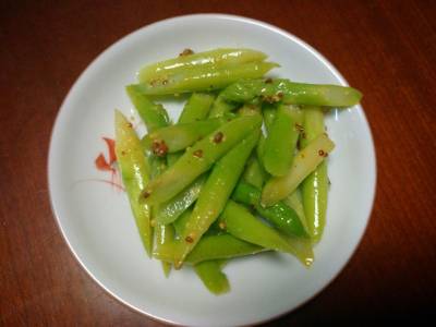 アスパラの粒マスタードサラダ