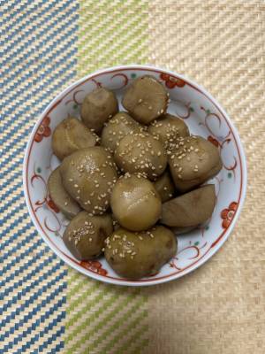 里芋の煮っころがし