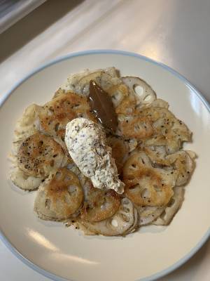 れんこんのガレット