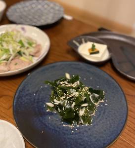 わかめのごま油炒め