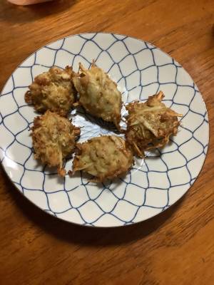 ごぼうの落とし揚げ