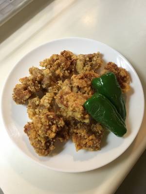 豚こまのカリっと揚げ