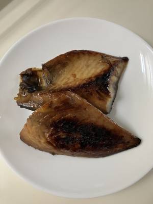 干物のフライパン焼き