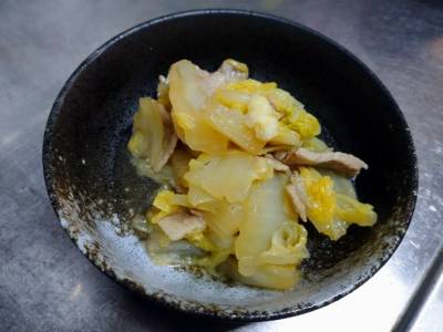 白菜のあんかけ