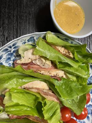 鶏むね肉のシーザーサラダ レシピ 大宮 勝雄さん みんなのきょうの料理 おいしいレシピや献立を探そう