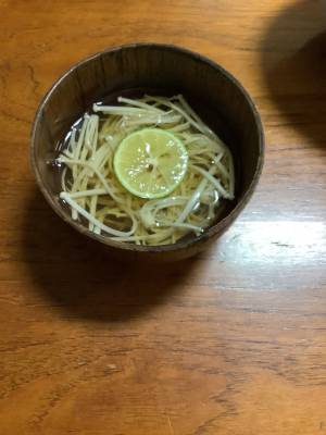 えのきのお吸い物