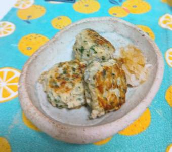 やわらか青じそつくね