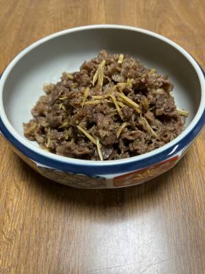 牛肉のしぐれ煮
