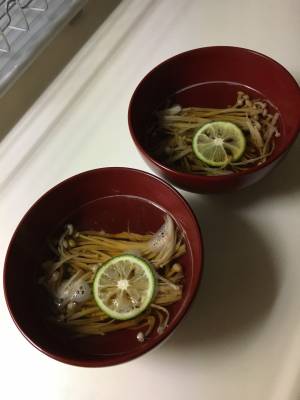 えのきのお吸い物