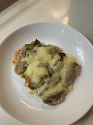 カキとチーズ焼き