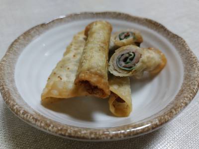 ハムしそロール