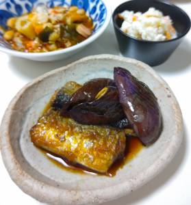 さんまとししとうの甘辛焼き漬け