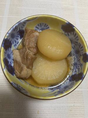 大根と豚バラのべっこう煮