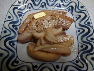 れんこんと豚肉のカラメル煮