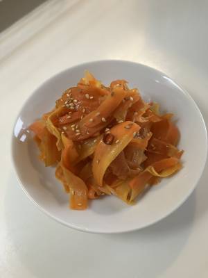 にんじんのきんぴら