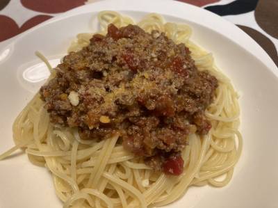 ミートソーススパゲッティ