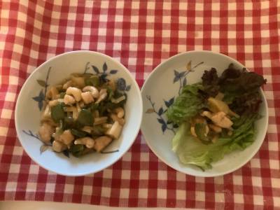 鶏むねカシューナッツ炒め