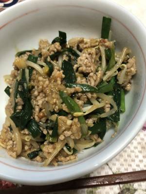 もやしの中華丼