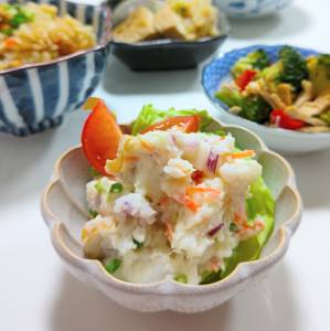 長芋のあっさりポテトサラダ