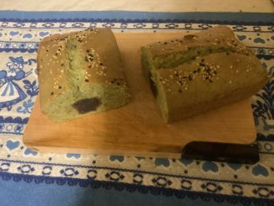 緑茶のパウンドケーキ