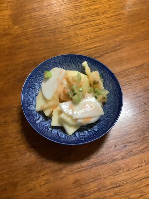 りんごとかぶのサラダ