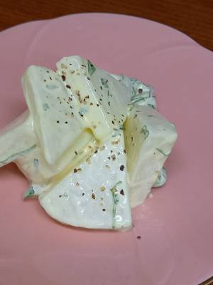 大根と青じそのサラダ