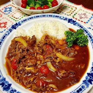 トマトハッシュドビーフ