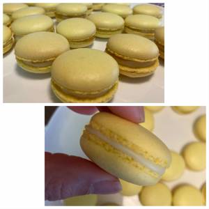 ハートのマカロン