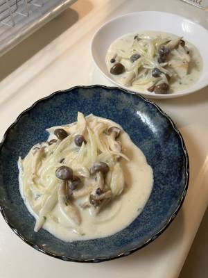 豆腐のステーキ　きのこソース